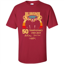 Load image into Gallery viewer, Alabama 50th Anniversary 1969 2019 Signature
