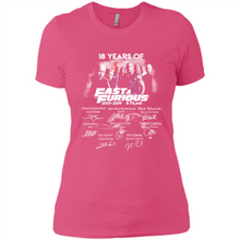 Load image into Gallery viewer, 18 Years Of Fast And Furious Character Signature